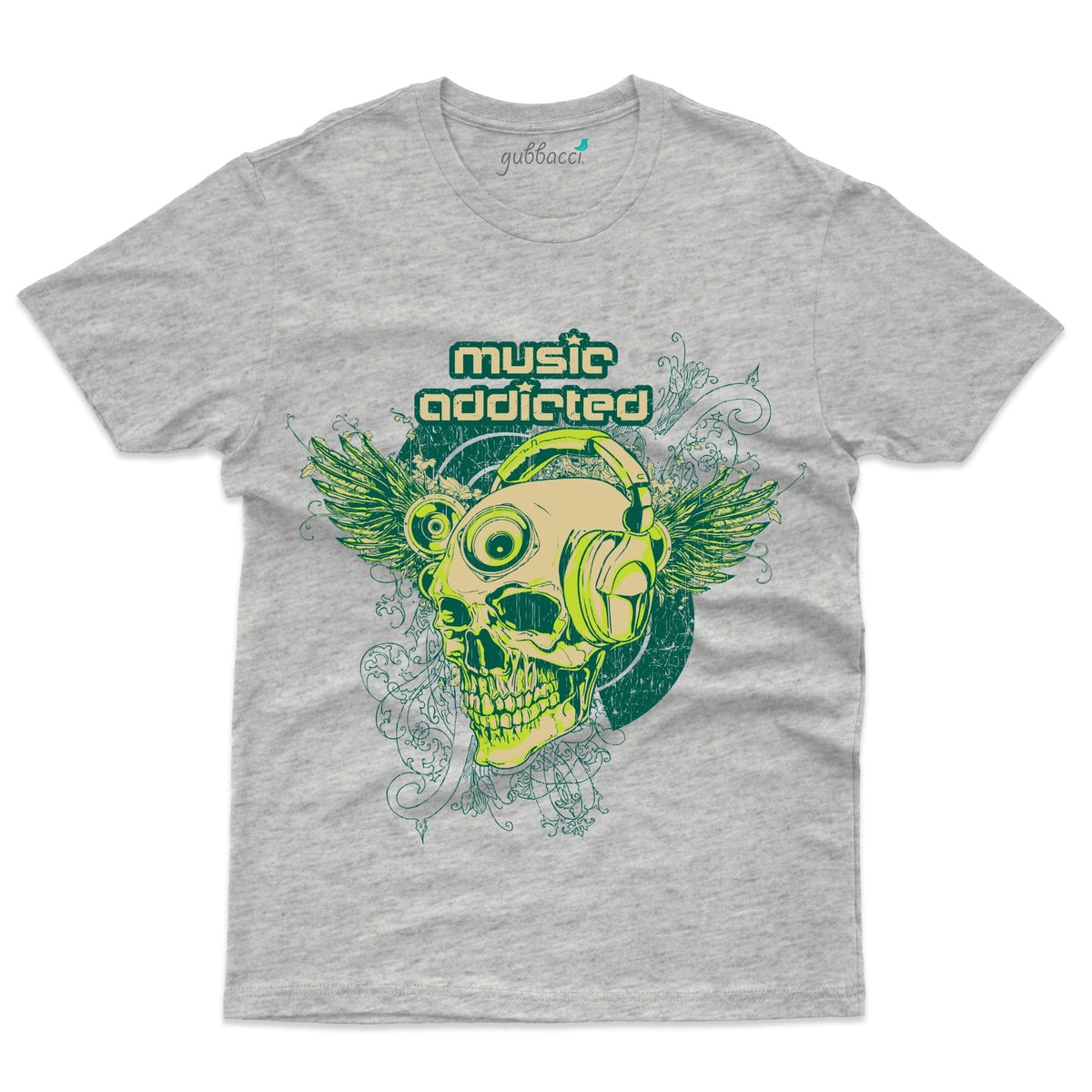 Music Addicted T Shirt Abstract Collection Gubbacci