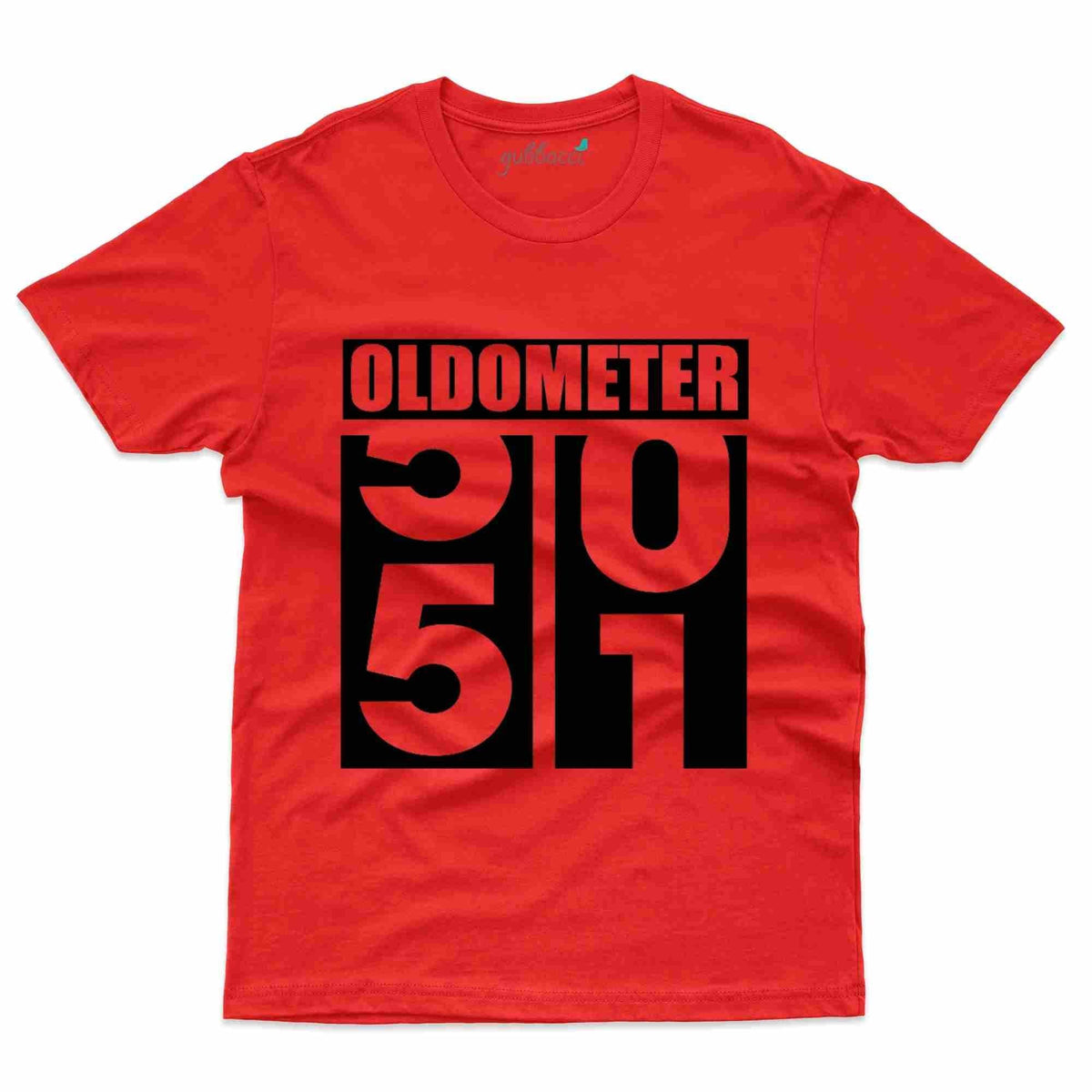 Oldometer T Shirt 51st Birthday Collection Gubbacci