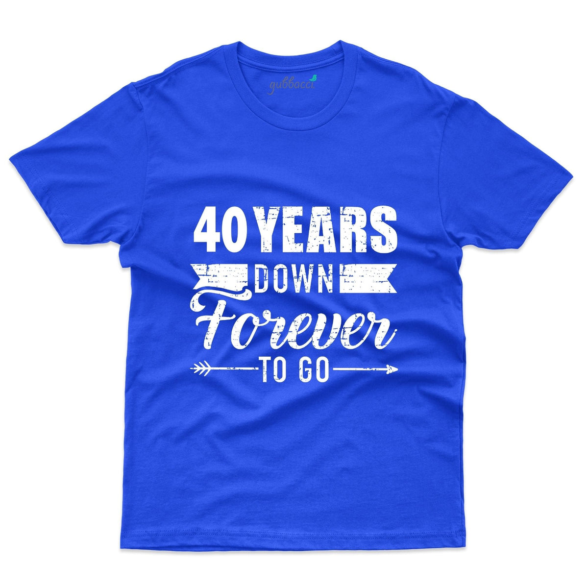 Unisex Forever To Go T Shirt 40th Anniversary Collection Gubbacci