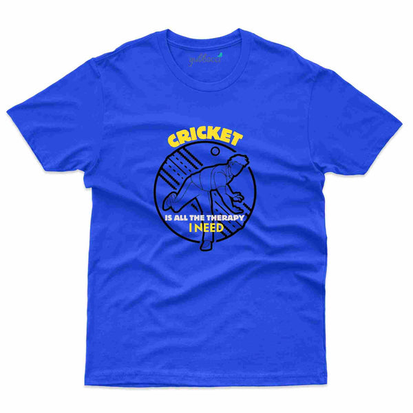 cricket Therapy T-shirt - T20 T-Shirt Collection 