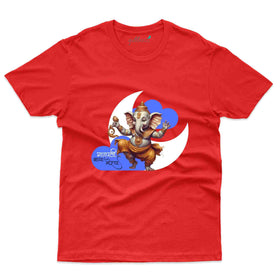 Moon Ganesh T-shirt - Ganesh Chaturthi Collection