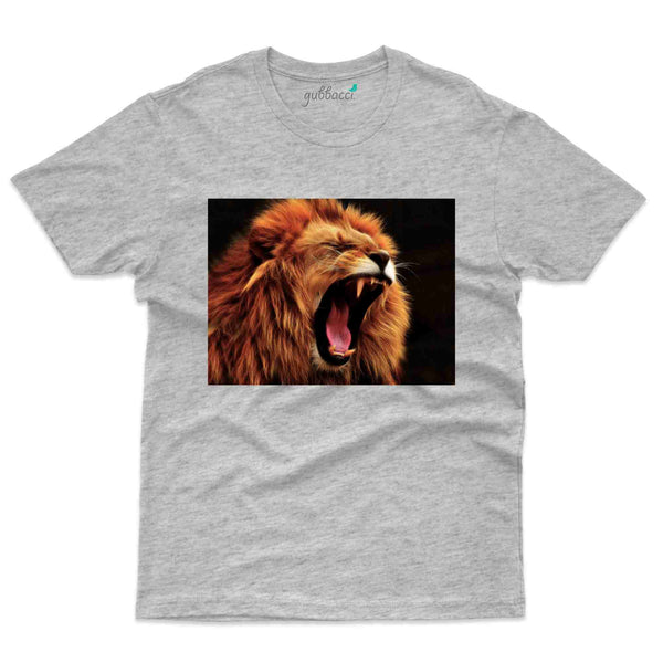 Roaring Lion T-Shirt - Lion Collection - Gubbacci