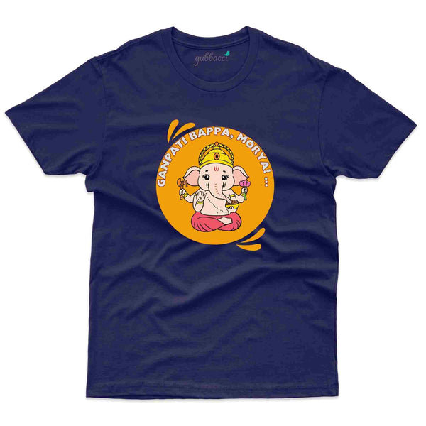 Ganpathi Bappa Morya T-Shirt - Ganesh Chaturthi Collection - Gubbacci Apparel