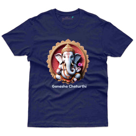 Ethinic Ganesha Chaturthi T-Shirt - Ganesh Chaturthi Tee