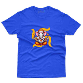 Swastik Ganpati T-Shirt - Ganesh Chaturthi Collection