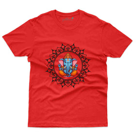 Mandala Ganesha Design T-Shirt - Ganesh Chaturthi Collection