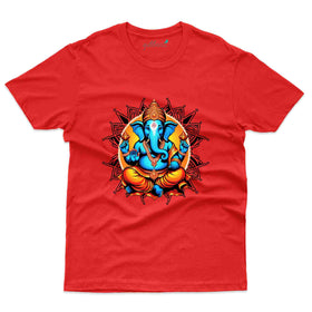 Stylish Ganesha Printed T-Shirt - Ganesh Chaturthi T-Shirt