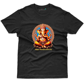 Ganapathi Idol Design T-Shirt- Ganesh Chaturthi Collection