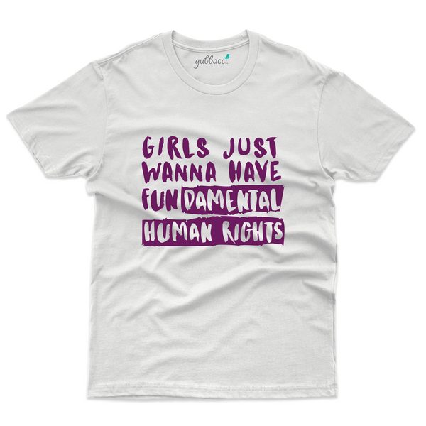 Girls Fundamental Rule T-shirt - Women's Day T-Collection