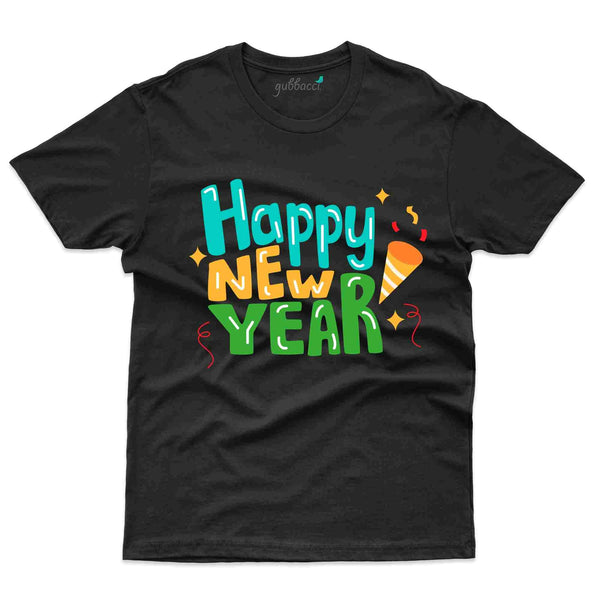 Black New Year T-Shirt