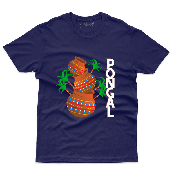 Navy Blue Pongal T-Shirt