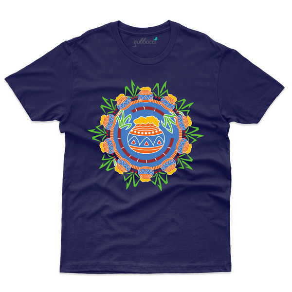 Pongal Rangoli T-Shirt