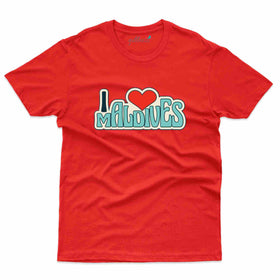 I Love Maldives T-Shirt - Maldives Collection