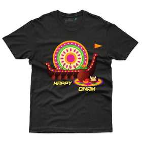 Athapookalam Design T-Shirt - Onam T-Shirt Design Collection