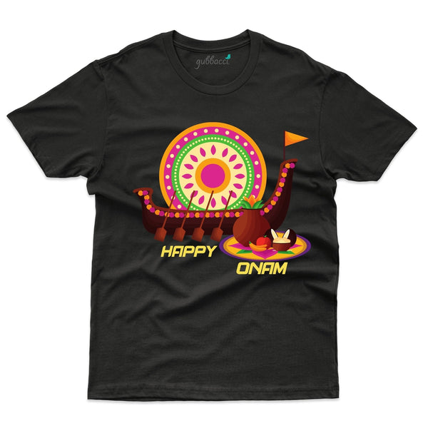 Gubbacci Apparel - Athapookalam Design T-Shirt - Onam T-Shirt Design Collection