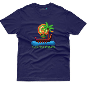 Happy Onam Design T-Shirt - Onam T-Shirt Collection