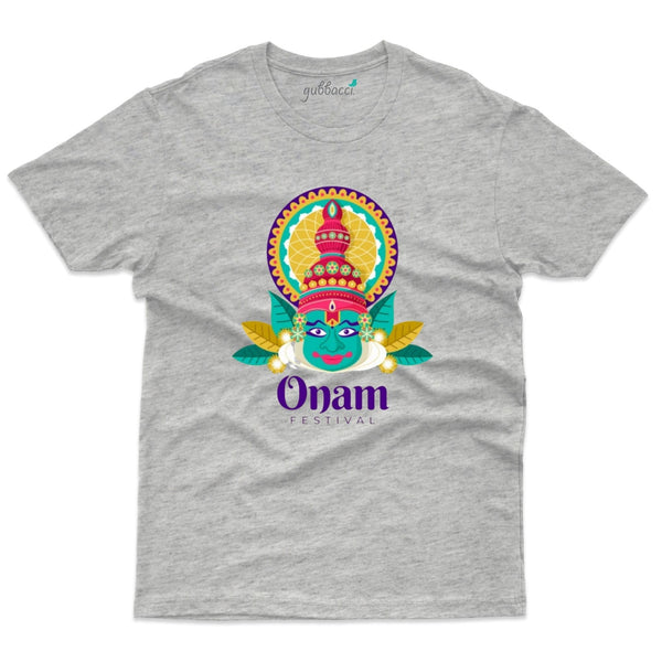 Gubbacci Apparel -  Kathakali Face Onam Tee - Onam T-Shirt Design Collection