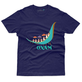 Onam Boat Race T-Shirt - Onam T-Shirt Design Collection