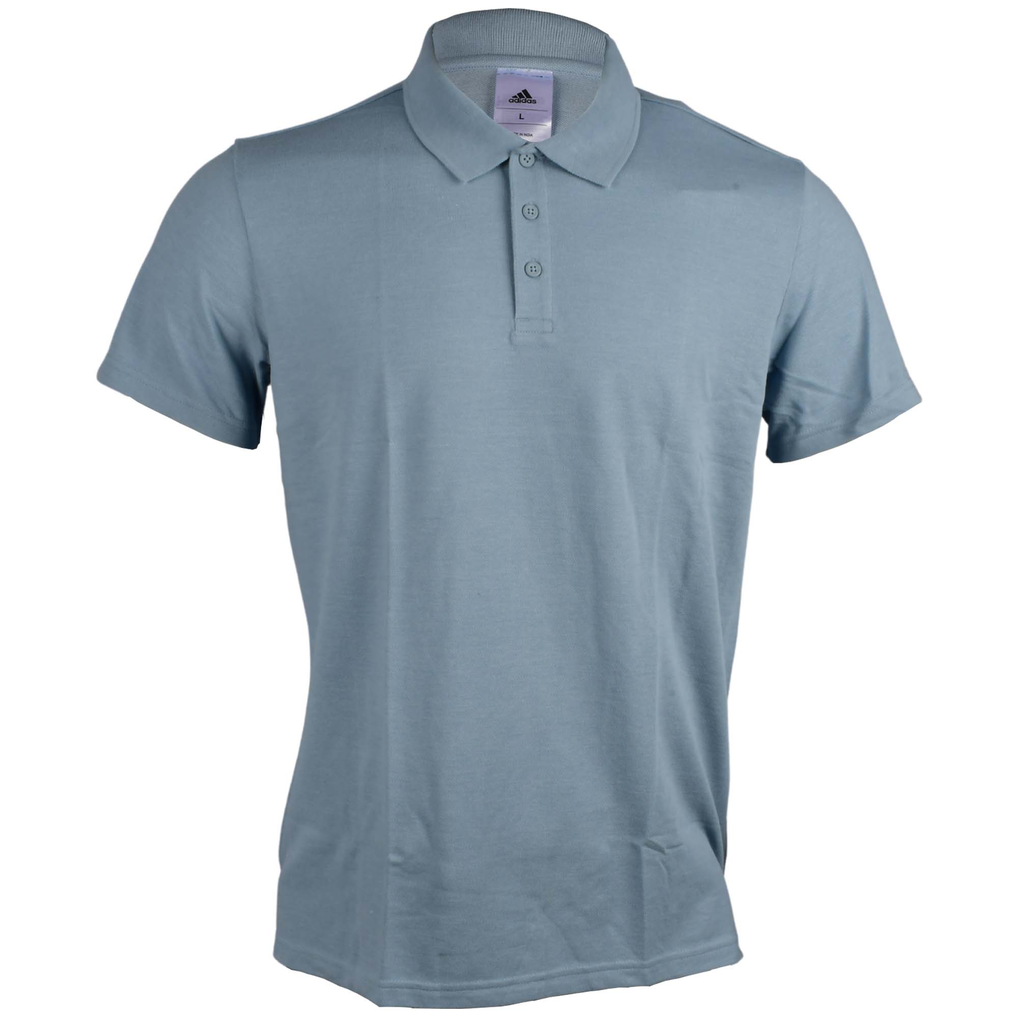 en gang bestyrelse Kommunist Adidas Collar Cotton Blend - Polo T-shirts (Min Qty 25 Pcs) | Gubbacci