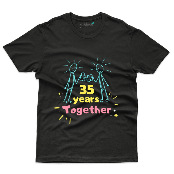 35 Years Together T-Shirt - 35th Anniversary Collection - Gubbacci-India