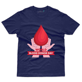 Blood Donation 45 T-Shirt- Blood Donation Collection