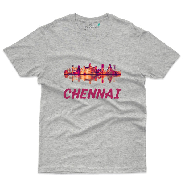 Chennai City T-Shirt - Skyline Collection - Gubbacci-India