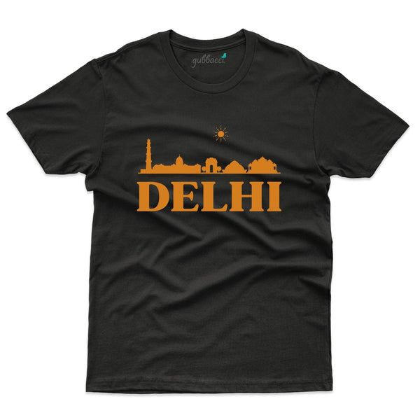 Delhi City T-Shirt - Skyline Collection - Gubbacci-India