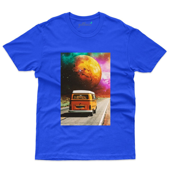 Drive To Mars T-Shirt - Explore Collection - Gubbacci-India