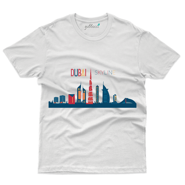 Dubai City Life 4 T-Shirt - Skyline Collection - Gubbacci-India