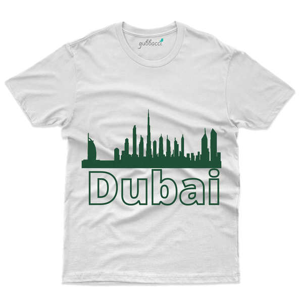 Dubai City T-Shirt - Skyline Collection - Gubbacci-India