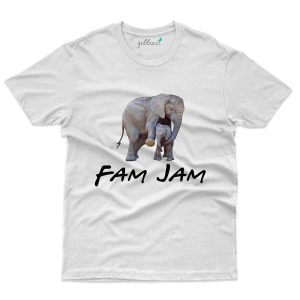 Fam Jam T-Shirt - Nagarahole National Park Collection - Gubbacci-India