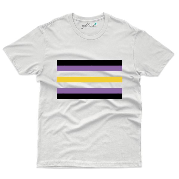 Gender stripes T-Shirt - Gender Equality Collections - Gubbacci-India