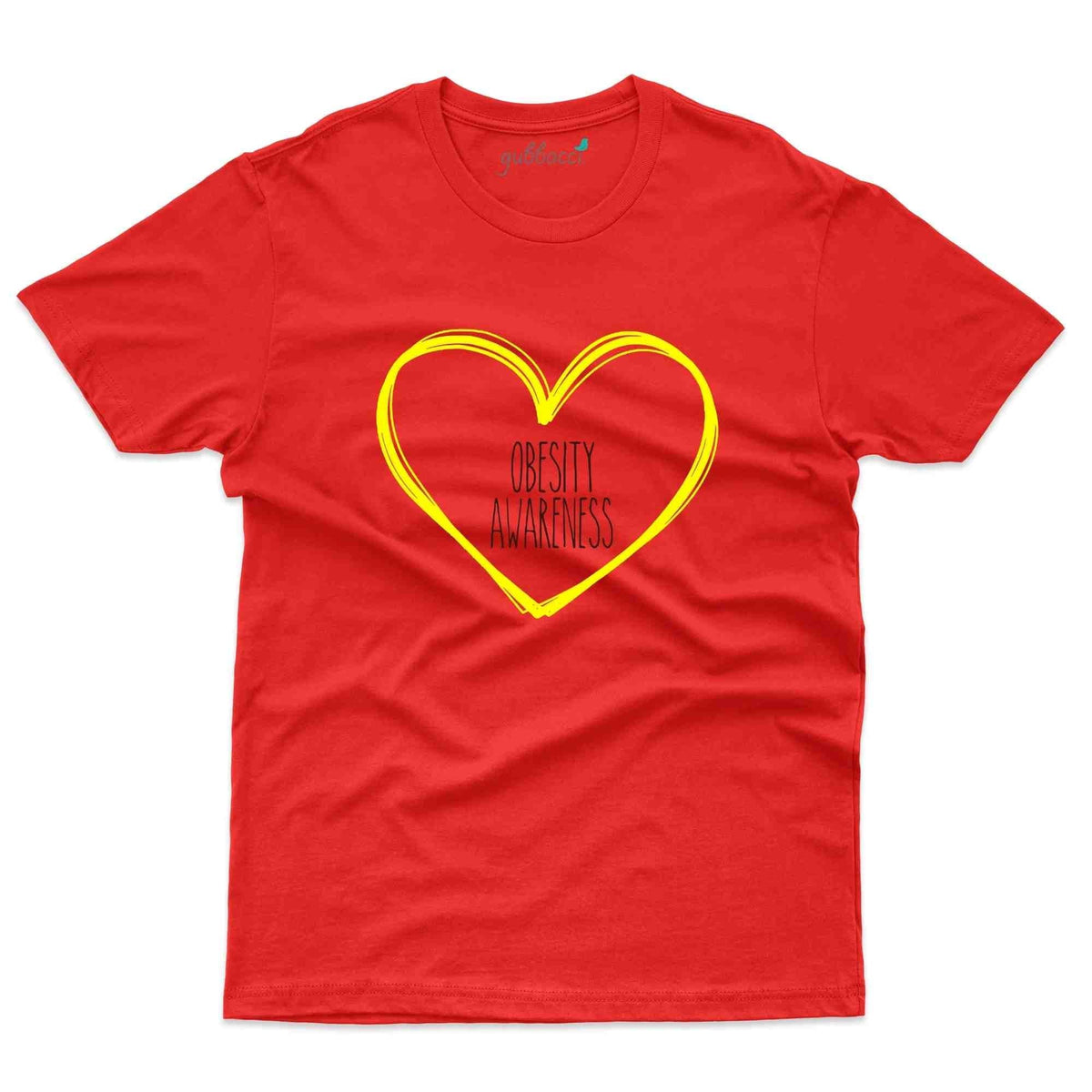 Heart 3 T Shirt Obesity Awareness Collection Gubbacci