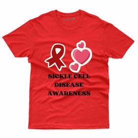 Heart 3 T-Shirt- Sickle Cell Disease Collection