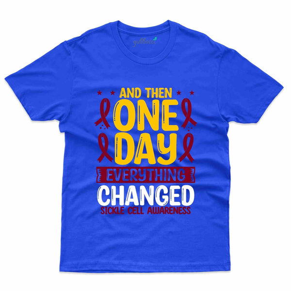 One Day T-Shirt- Sickle Cell Disease Collection - Gubbacci