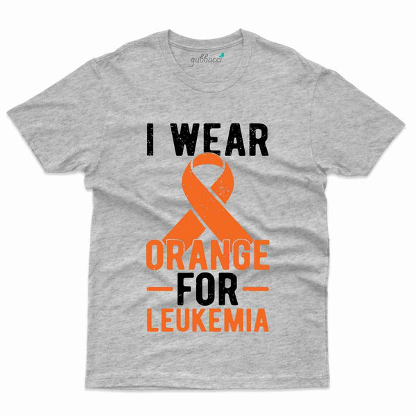 Orange T-Shirt - Leukemia Collection - Gubbacci-India