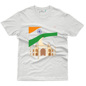 Tajmahal Print T-shirt - Independence Day T-Shirt Collection