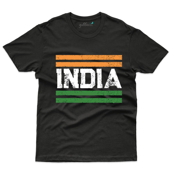 Gubbacci Apparel T-shirt XS Unisex India T-shirt - Independence day Collection Buy India T-shirt- Independence day Collection