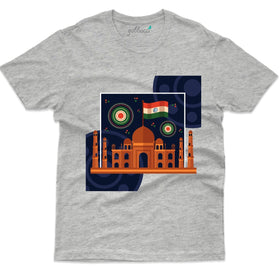 Tajmahal Design Tee - Independence Day T-Shirt Collection